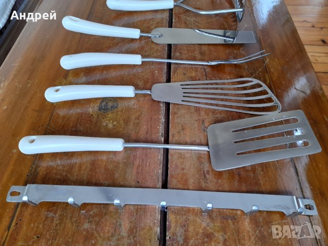 Стар комплект кухненски инструменти,прибори #6, снимка 3 - Антикварни и старинни предмети - 42157083
