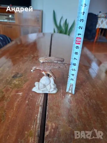 Стара фигурка Орел, снимка 6 - Други ценни предмети - 48768061