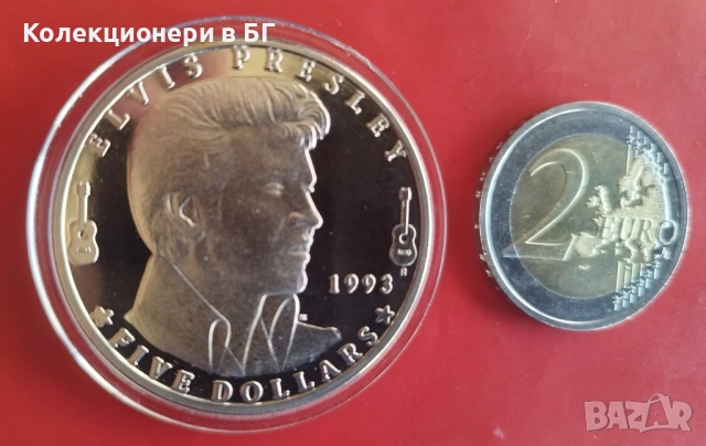 5 ДОЛАРА 1993 ГОДИНА ‼ PROOF‼ МАРШАЛОВИ ОСТРОВИ