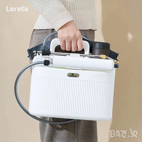 Електрическа градинска пръскачка с батерия 2200 Mah, налягане, 5L, снимка 3 - Градинска техника - 53309340