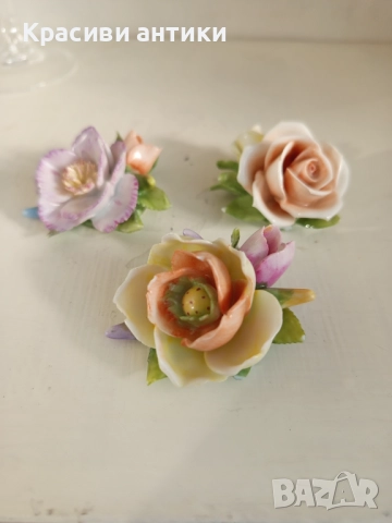 Рози от порцелан, колекционерски, снимка 10 - Други ценни предмети - 52127334