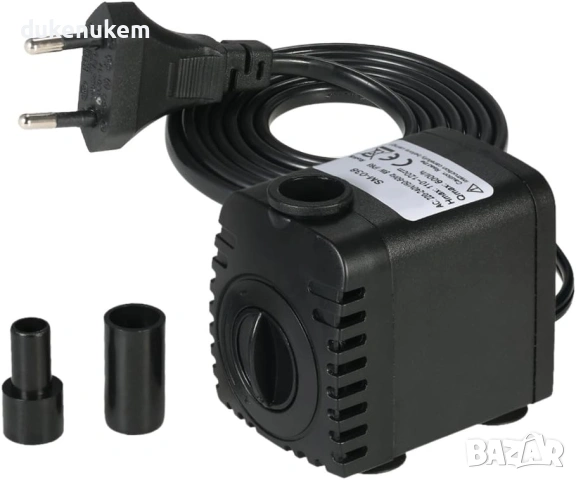 Потопяема водна помпа за аквариум и фонтан 600 L/H, 8 W, снимка 5 - Водни помпи - 53109233