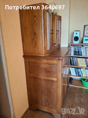 Продавам Бюфет изработен от бряст 1931г., снимка 2 - Бюфети - 53475163