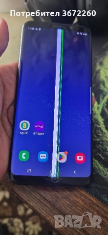 Samsung Galaxy S8+ S8 plus 64GB ударен екран, но напълно функционален!, снимка 2 - Samsung - 52222023