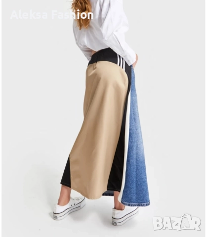 TW3 Дамска дълга дънкова пола , снимка 2 - Поли - 51806186