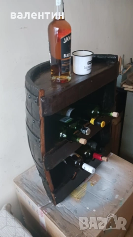 Продавам мини бар от автентична бъчва, снимка 2 - Антикварни и старинни предмети - 53283350