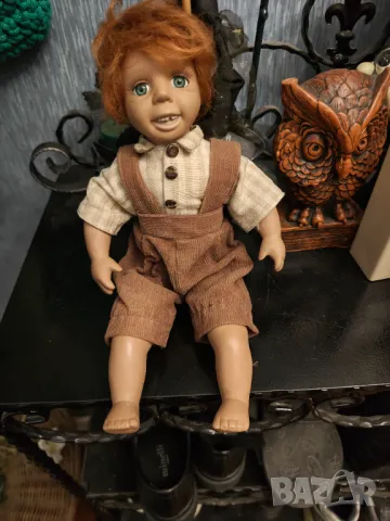 Реалистична порцеланова кукла 70 год, снимка 5 - Колекции - 48057519