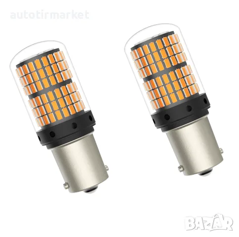 Комплект LED крушки за мигач – NA092, снимка 3 - Аксесоари и консумативи - 56053183