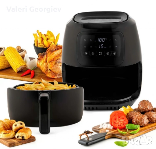 Фритюрник с горещ въздух MFX-415D, 4.2L, 1500W, дигитален, снимка 8 - Фритюрници - 52417708