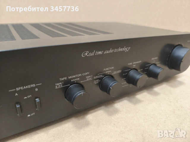 Стерео Усилвател Denon PMA-707 Made in Japan, снимка 3 - Ресийвъри, усилватели, смесителни пултове - 53076386