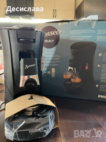 Кафемашина за кафе дози Philips Senseo Select CSA240/61 Black, снимка 1