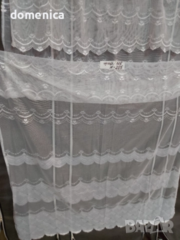 Бяли пердета без забележки, снимка 6 - Пердета и завеси - 52474626