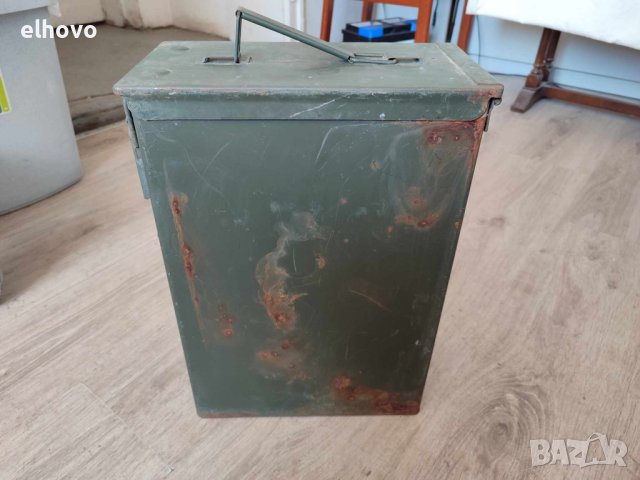 Метална кутия от боеприпаси, снимка 5 - Други ценни предмети - 44416713