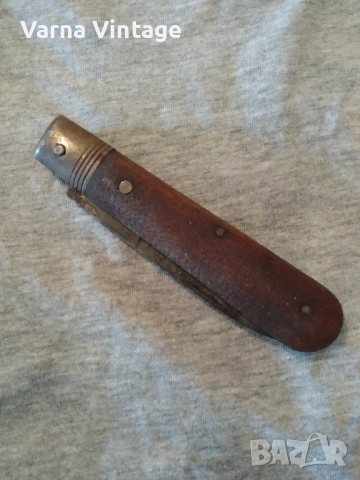 Стар сгъваем джобен нож Kabelklappmesser. MANIAGO ITALY. марк.