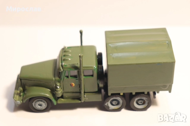 1/87 H0 ВОЕНЕН КАМИОН КОЛИЧКА МОДЕЛ, снимка 2 - Колекции - 52722591
