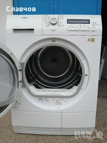 Кондезационна сушилня с термо помпа Аег 8 кг А+++, снимка 3 - Сушилни - 53572710