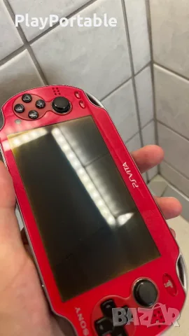 Modded PS Vita PCH-1000 Cosmic Red 128GB 150+ games, снимка 8 - PlayStation конзоли - 56040230