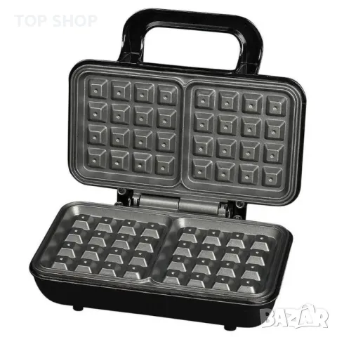 Уред за гофрети с мощност 700W, незалепваща повърхност, защита от изтичане FIRST