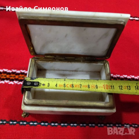 Сувенири от соца, стъкло, мрамор, кама нож, медно пано, керамика, снимка 11 - Декорация за дома - 38745836