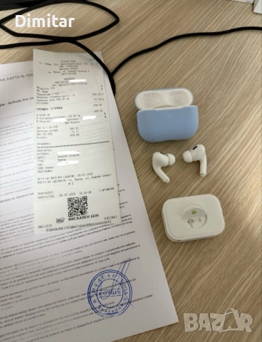 Apple AirPods Pro 2 USB-C Застраховка Нови, снимка 2 - Bluetooth слушалки - 52866684