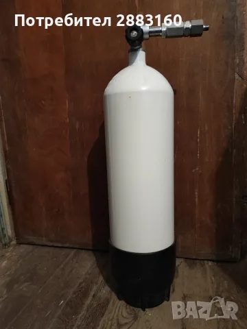 Продавам водолазна бутилка 300 бара, 10кг.
