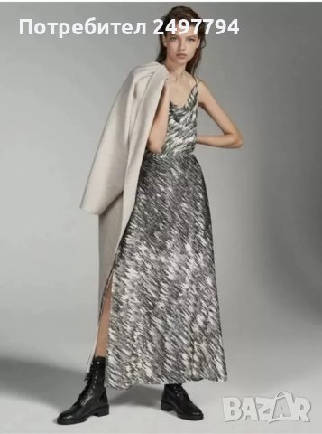 Дълга рокля Massimi Dutti Limited Edition, снимка 2 - Рокли - 41529253