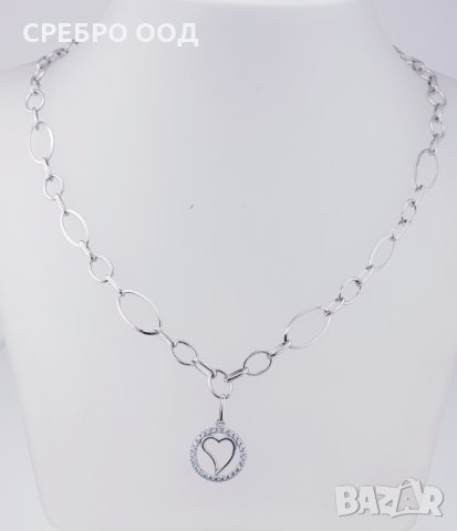 Сребърни колиета , снимка 4 - Колиета, медальони, синджири - 35941303