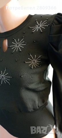   (НАМАЛЕНИЕ)  Блузи финна мека плетка без размери , снимка 16 - Блузи с дълъг ръкав и пуловери - 42535094