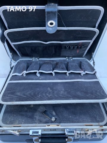 GT LINE - Професионален куфар за инструменти с колелца!, снимка 4 - Куфари с инструменти - 41373413