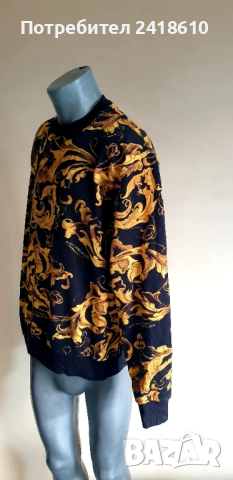 Versace Jeans Couture Cotton Мens Size L НОВО! ОРИГИНАЛ! Мъжка Блуза Суичър, снимка 7 - Суичъри - 52548010