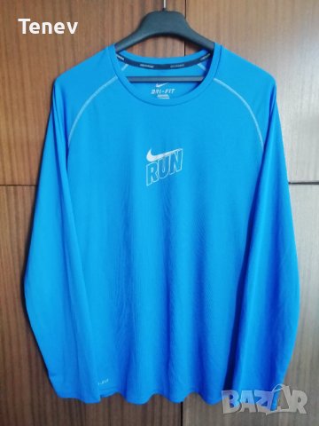 Nike Run оригинална тениска фланелка блуза с дълги ръкави размер XL