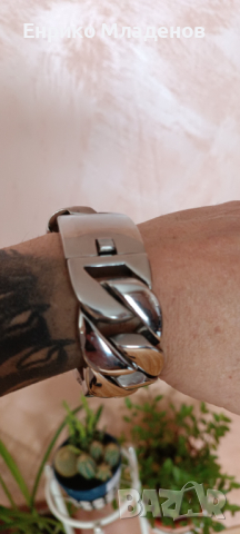 Гривна мъжка мед. Стомана 300 гр., снимка 4 - Гривни - 44669128