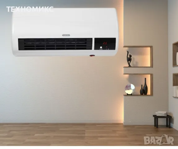 Печка керамична Termomax TR-2025W, 2000W, стенна, снимка 4 - Отоплителни печки - 48023088