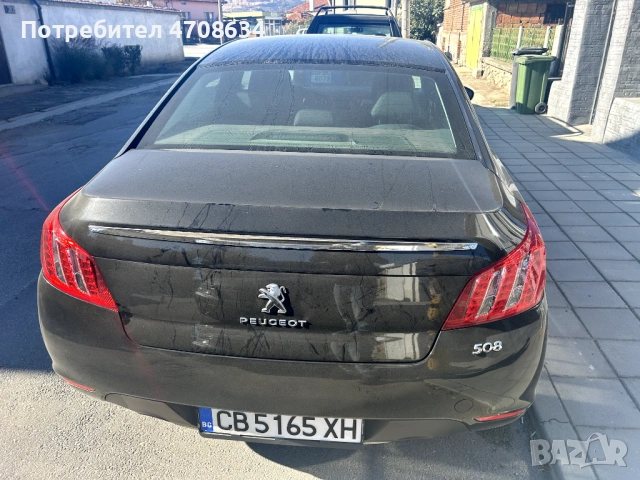 Пежо 508 1.6 хди 112 к.с, снимка 5 - Автомобили и джипове - 53160275