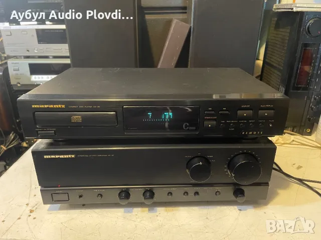 Marantz 74PM40 Усилвател и Marantz Compact Disc Player CD-38 74CD38 USA Сет , снимка 3 - Ресийвъри, усилватели, смесителни пултове - 48944439