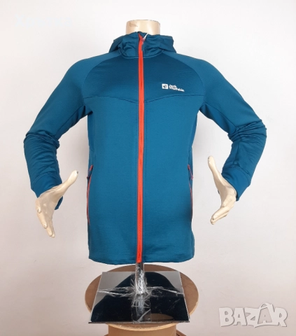 Jack Wolfskin Hydro Grid - Оригинално мъжко горнище размер S, снимка 6 - Спортни дрехи, екипи - 52424642