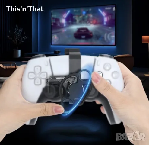 Mini Racing Game Steering Wheel Accessories Playstation 5, снимка 5 - Аксесоари - 56041176
