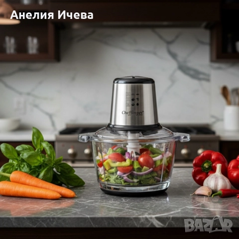 Висококачествен чопър Cheffinger CF-FP500, снимка 4 - Блендери - 51982705