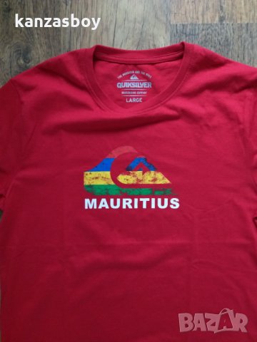 quiksilver - страхотна мъжка тениска КАТО НОВА, снимка 3 - Тениски - 36027218