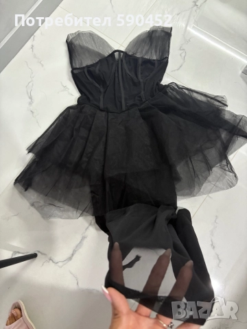 Уникална дамска елегантна рокля, снимка 2 - Рокли - 52564407