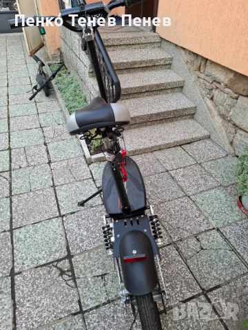 Електрически скутер Viron Roller 004178, 36V, 1000W, Черен, снимка 6 - Велосипеди - 52631266