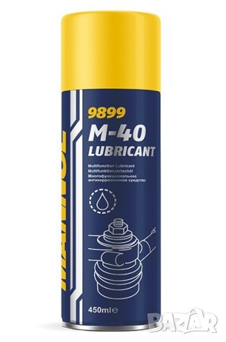 Спрей против ръжда и смазка MANNOL M40 (WD-40), 450мл