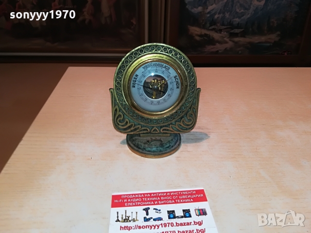 АНТИЧЕН БАРОМЕТЪР ОТ ГЕРМАНИЯ 1503221027, снимка 15 - Антикварни и старинни предмети - 36109424