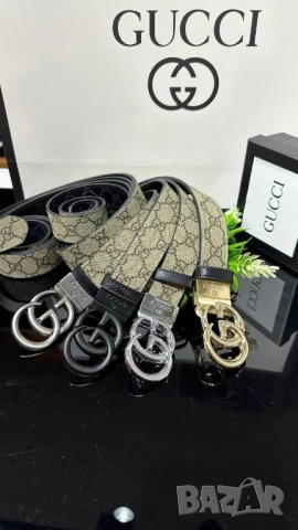 колани от естествена кожа в кутия gucci , снимка 7 - Колани - 51488641