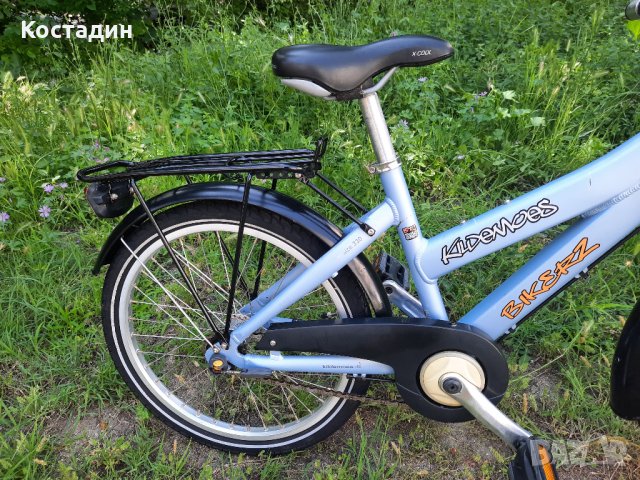 Детски велосипед. Kildemoes  Bikerz.  Алуминиев  20 цола гуми,3 скорости., снимка 2 - Велосипеди - 34634498