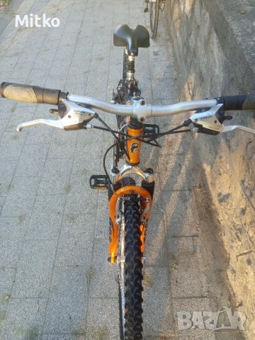 26 цола алуминиев велосипед с 21 скорости усилени капли амортисьори предни като нов , снимка 12 - Велосипеди - 50526906