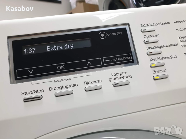 9кг Пара Miele Сушилня с термопомпа Миеле 12м Гаранция, снимка 4 - Сушилни - 52946037