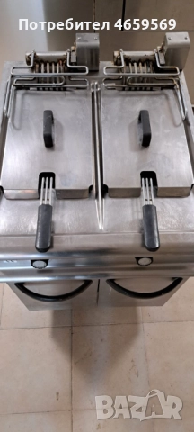 Фритюрник двоен Olis, снимка 2 - Фритюрници - 52523238