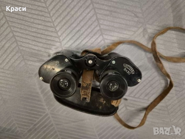 Бинокъл Gottinga 8x30 - Spindler & Hoyer. Винтидж немска оптика., снимка 3 - Други ценни предмети - 52565804