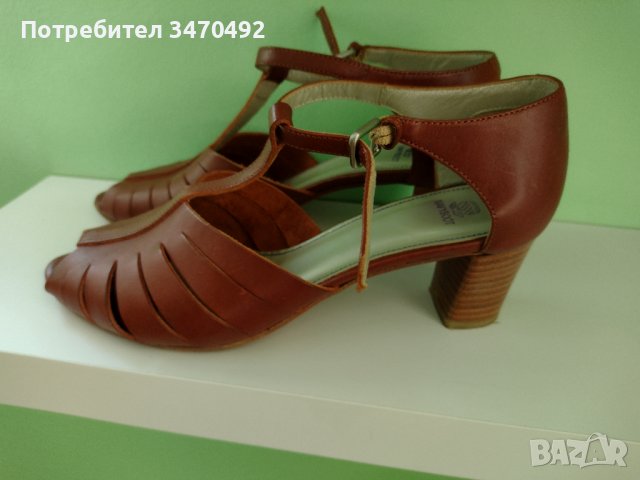 Кожени обувки , снимка 2 - Дамски обувки на ток - 39410203